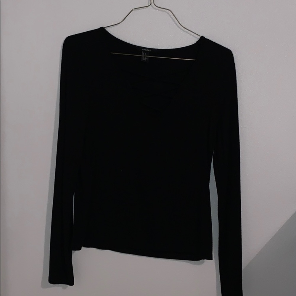 Black long sleeve shirt